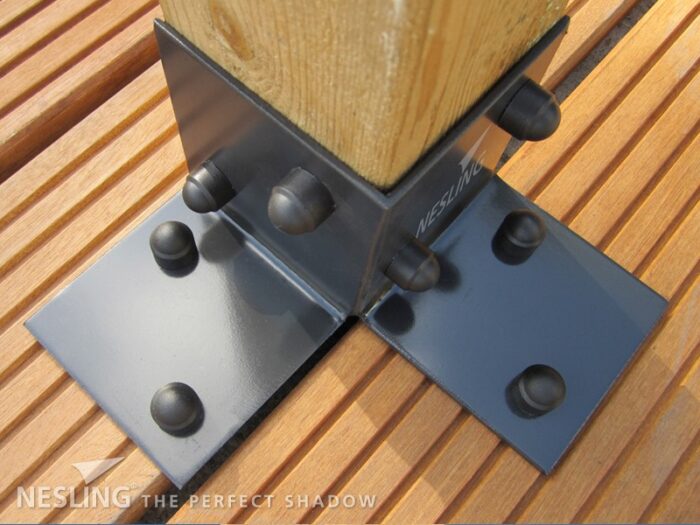 Pergola  PS2 drewno lakierowane 219 x 418 cm  biale