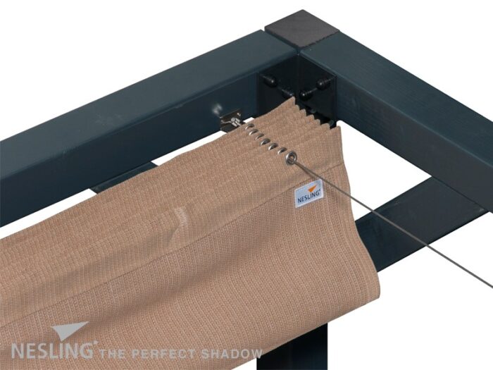 Pergola  PS2 drewno lakierowane 389 x 388 cm  biale