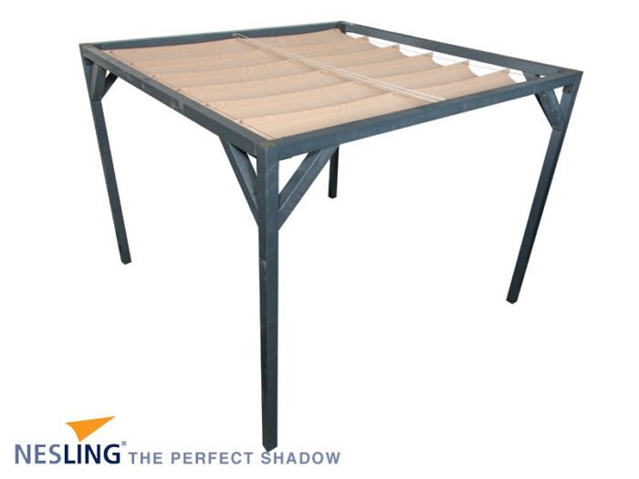 Pergola  PW drewno lakierowane 228 x 418 cm  biale
