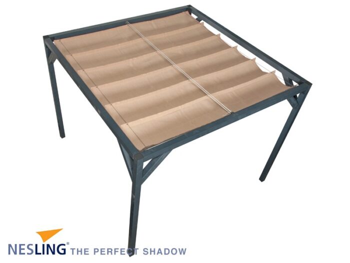 Pergola  PW drewno lakierowane 228 x 518 cm  biale