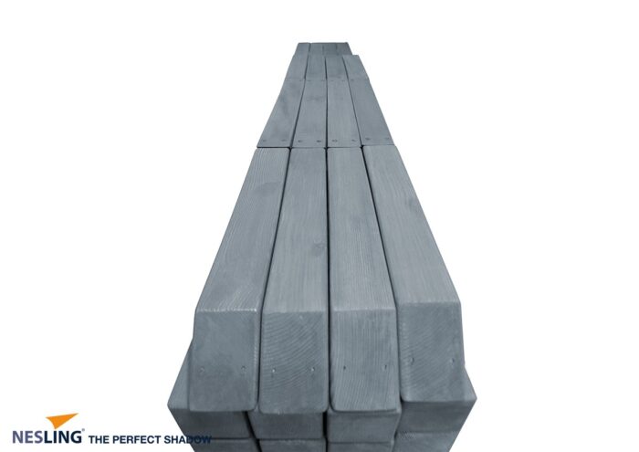 Pergola  PW drewno lakierowane 318 x 318 cm  biale