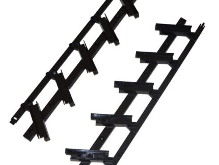 Zestaw Uchwyt 20mm Czarny  5 deseczek 100cm