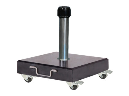 Podstawa granitowa ROME II  czarny polerowany granit 60 kg