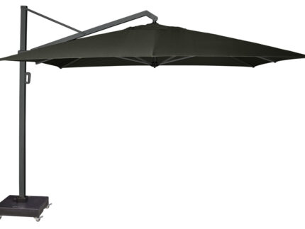 Parasol ogrodowy ICON T  kolor stelazu Anthracite  kolor Feded black  35 x 35 m