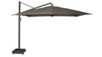 Parasol ogrodowy ICON T  kolor stelazu Anthracite  kolor Havana  4 x 3 m