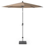 Parasol ogrodowy RIVA  kolor stelazu Anthracite  kolor Taupe   27 m