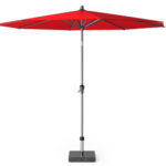 Parasol ogrodowy RIVA  kolor stelazu Anthracite  kolor Red   3 m