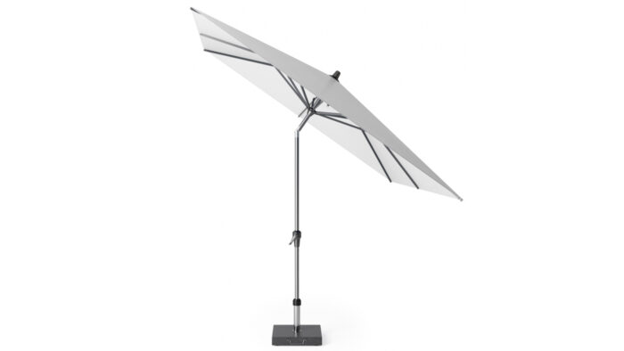 Parasol ogrodowy RIVA  kolor stelazu Anthracite  kolor White  25 x 25 m