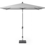 Parasol ogrodowy RIVA  kolor stelazu Anthracite  kolor Light Grey  25 x 25 m
