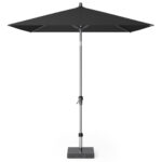 Parasol ogrodowy RIVA  kolor stelazu Anthracite  kolor Black  25 x 2 m