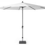 Parasol ogrodowy RIVA II  kolor stelazu Anthracite  kolor White   35 m