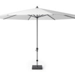 Parasol ogrodowy RIVA II  kolor stelazu Anthracite  kolor White   4 m