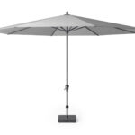 Parasol ogrodowy RIVA II  kolor stelazu Anthracite  kolor Light grey   4 m