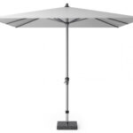 Parasol ogrodowy RIVA II  kolor stelazu Anthracite  kolor Light grey  275 x 275 m