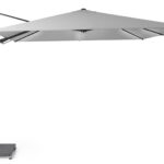 Parasol ogrodowy CHALLENGER T GLOW  kolor stelazu Anthracite  rozmiar 3 x 3 m  Light Grey