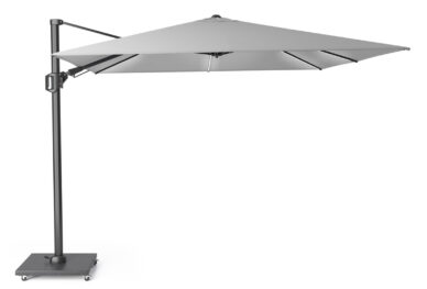 Parasol ogrodowy CHALLENGER T GLOW  kolor stelazu Anthracite  rozmiar 3 x 3 m  Light Grey