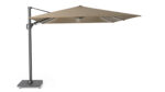 Parasol ogrodowy CHALLENGER T GLOW  kolor stelazu Anthracite  rozmiar 3 x 3 m  Taupe