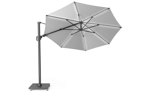Parasol ogrodowy CHALLENGER T GLOW  kolor stelazu Anthracite  rozmiar  35 m  Light Grey