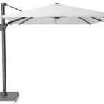 Parasol ogrodowy CHALLENGER T  kolor stelazu Anthracite  rozmiar 35 x 26 m  White