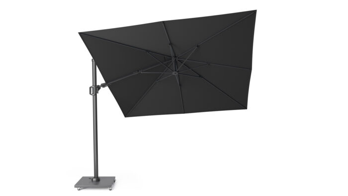 Parasol ogrodowy CHALLENGER T PREMIUM  kolor stelazu Anthracite  kolor Feded black  3 x 3 m