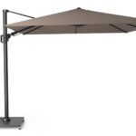 Parasol ogrodowy CHALLENGER T PREMIUM  kolor stelazu Anthracite  kolor Havana  3 x 3 m