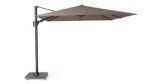 Parasol ogrodowy CHALLENGER T PREMIUM  kolor stelazu Anthracite  kolor Havana  3 x 3 m