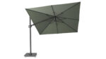 Parasol ogrodowy CHALLENGER T  kolor stelazu Anthracite  rozmiar 3 x 3 m  Olive