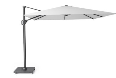 Parasol ogrodowy CHALLENGER T  kolor stelazu Anthracite  rozmiar 3 x 3 m  White