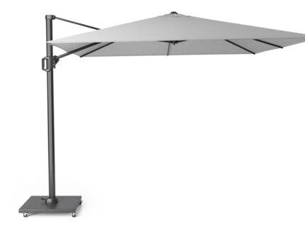 Parasol ogrodowy CHALLENGER T  kolor stelazu Anthracite  rozmiar 3 x 3 m  Light Grey