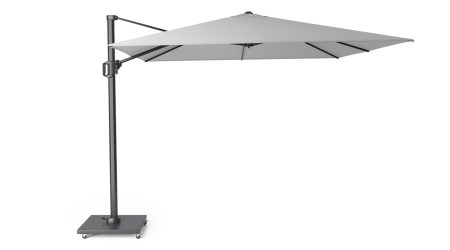 Parasol ogrodowy CHALLENGER T  kolor stelazu Anthracite  rozmiar 3 x 3 m  Light Grey