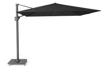 Parasol ogrodowy CHALLENGER T  kolor stelazu Anthracite  rozmiar 3 x 3 m  Black