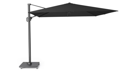 Parasol ogrodowy CHALLENGER T  kolor stelazu Anthracite  rozmiar 3 x 3 m  Black