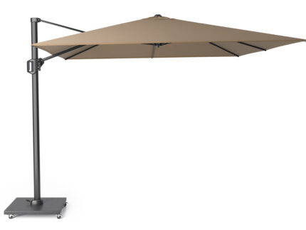 Parasol ogrodowy CHALLENGER T  kolor stelazu Anthracite  rozmiar 3 x 3 m  Taupe