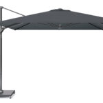 Parasol ogrodowy CHALLENGER T TELESCOPE  kolor stelazu Anthracite  kolor Feded black  35 x 35 m