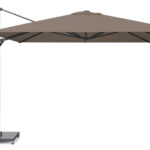 Parasol ogrodowy CHALLENGER T TELESCOPE  kolor stelazu Anthracite  kolor Havana  35 x 35 m