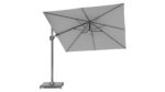 Parasol ogrodowy VOYAGER T  kolor stelazu Anthracite  kolor Light Grey  27 x 27 m