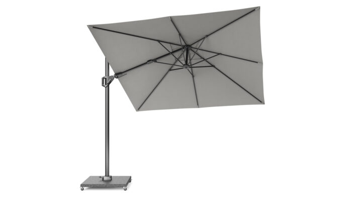Parasol ogrodowy VOYAGER T PREMIUM  kolor stelazu Anthracite  kolor Manhattan  27 x 27 m