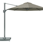 Parasol ogrodowy VOYAGER T  kolor stelazu Anthracite  kolor Taupe   3 m