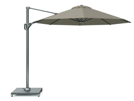 Parasol ogrodowy VOYAGER T  kolor stelazu Anthracite  kolor Taupe   3 m