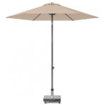Parasol ogrodowy LISBOA  kolor stelazu Anthracite  kolor Taupe   25 m