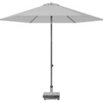 Parasol ogrodowy LISBOA  kolor stelazu Anthracite  kolor Light Grey   3 m
