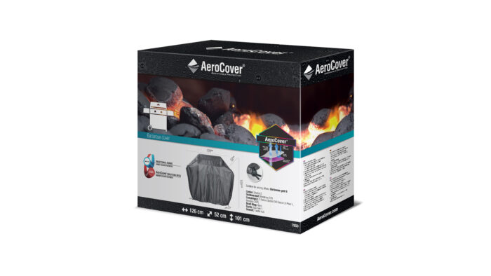 Pokrowiec na grilla gazowego S 126x52xH101 cm