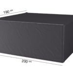 Pokrowiec prostokatny na meble ogrodowe 200x190xH85 cm