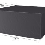 Pokrowiec prostokatny na meble ogrodowe 180x150xH85 cm