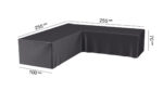 Pokrowiec na meble ogrodowe w ksztalcie L 255x255x100xH70 cm