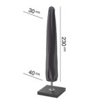 Pokrowiec na parasol ogrodowy z noga srodkowa H230x3040 cm