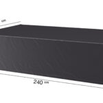 Pokrowiec prostokatny na meble ogrodowe 240x150xH85 cm