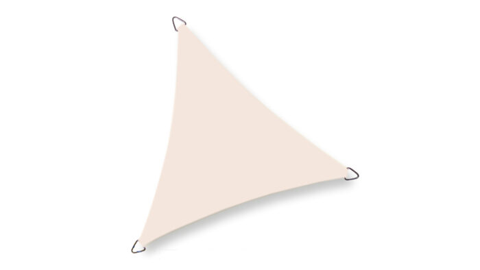 Zagiel wodoodporny  trojkat 4 x 4 x 4 m kolor Kremowy