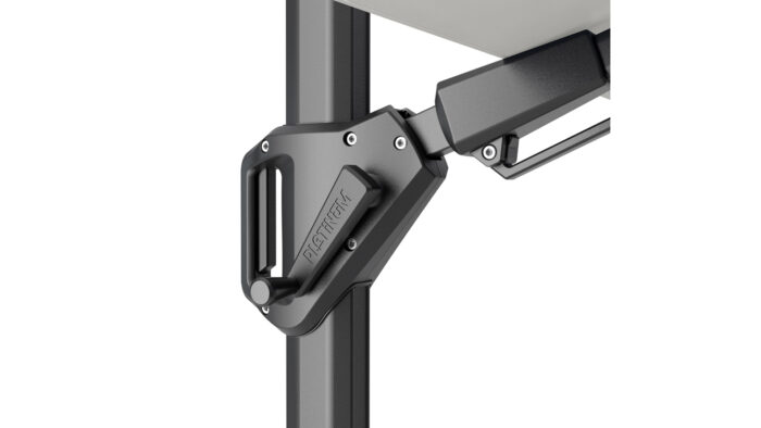 Parasol ogrodowy CHALLENGER T GLOW  kolor stelazu Anthracite  rozmiar 3 x 3 m  Anthracite