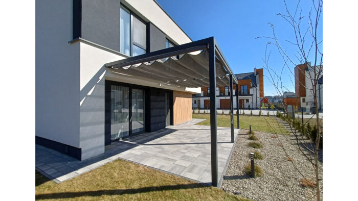 Roleta rzymska 2 m x 3 m kolor Antracyt